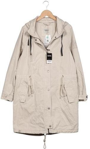 Damen Mantel, beige, Gr. L, Baumwolle, Synthetik - Second Hand - Soccx - Modalova