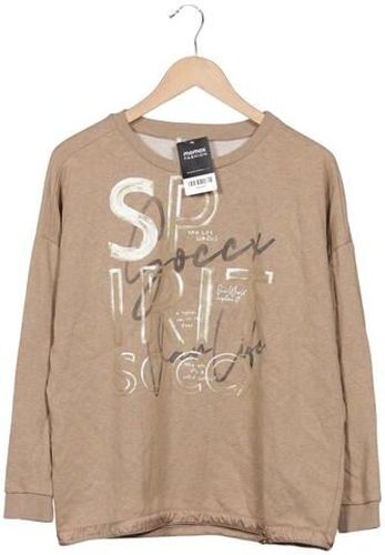 Damen Sweatshirt, beige, Gr. EU 38, Baumwolle, Synthetik - Second Hand - Soccx - Modalova
