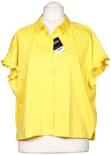Damen Bluse, gelb, Gr. L, Elasthan, Baumwolle, Synthetik - Second Hand - Smith&Soul - Modalova