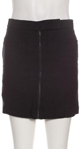 Damen Rock, blau, Gr. EU 32, Baumwolle, Leinen, Wolle - Second Hand - Stefanel - Modalova