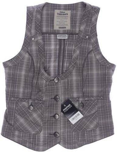 Damen Weste, grau, Gr. EU 38, Baumwolle - Second Hand - Street One - Modalova