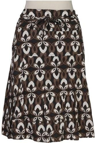 Damen Rock, braun, Gr. EU 38, Baumwolle - Second Hand - Street One - Modalova