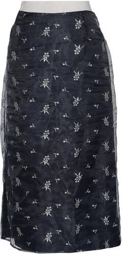 Damen Rock, marineblau, Gr. EU 40, Synthetik - Second Hand - Street One - Modalova