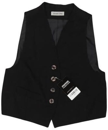 Damen Weste, schwarz, Gr. S - Second Hand - Street One - Modalova