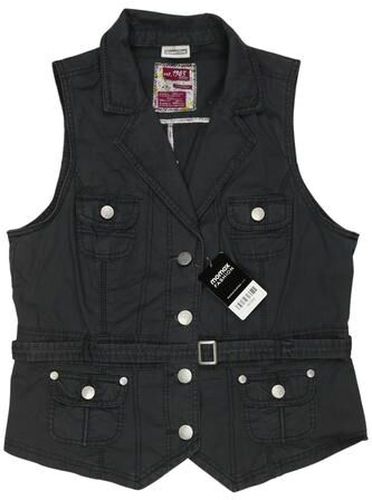 Damen Weste, grau, Gr. EU 44, Baumwolle - Second Hand - Street One - Modalova