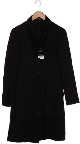 Damen Mantel, schwarz, Gr. EU 36, Baumwolle, Viskose - Second Hand - Strenesse - Modalova