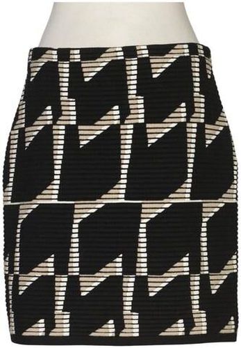 Damen Rock, mehrfarbig, Gr. EU 36, Elasthan, Baumwolle, Schurwolle, Synthetik - Second Hand - Strenesse - Modalova