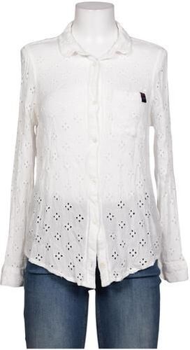 Damen Bluse, weiß, Gr. M, Viskose - Second Hand - Superdry - Modalova