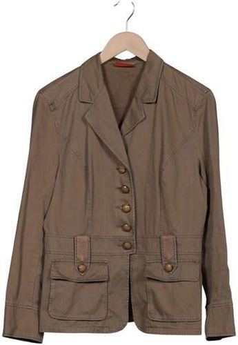 Damen Jacke, braun, Gr. EU 42, Baumwolle - Second Hand - Taifun - Modalova