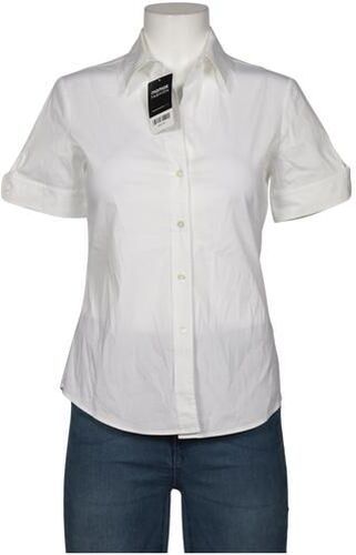 Damen Bluse, weiß, Gr. M, Elasthan, Baumwolle, Synthetik - Second Hand - Theory - Modalova