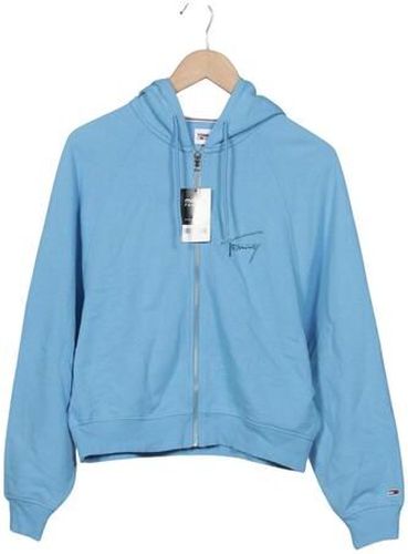 Damen Kapuzenpullover, hellblau, Gr. S, Baumwolle, Synthetik - Second Hand - Tommy Jeans - Modalova
