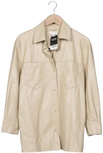 Damen Jacke, beige, Gr. EU 34, Kunstleder, Synthetik - Second Hand - TopShop - Modalova