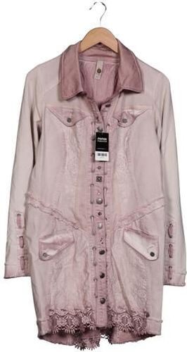 Damen Jacke, pink, Gr. EU 40, Elasthan, Baumwolle - Second Hand - tredy - Modalova