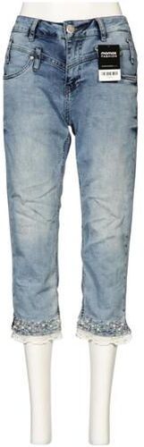 Damen Jeans, hellblau, Gr. EU 38, Elasthan, Baumwolle, Synthetik - Second Hand - tredy - Modalova