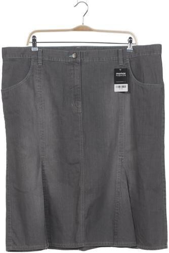 Damen Rock, grau, Gr. EU 56, Baumwolle - Second Hand - Ulla popken - Modalova