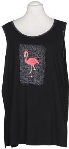 Damen Top, schwarz, Gr. EU 54, Baumwolle - Second Hand - Ulla popken - Modalova