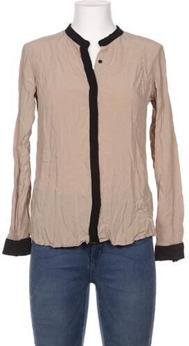 Damen Bluse, beige, Gr. L, Viskose - Second Hand - Uniqlo - Modalova