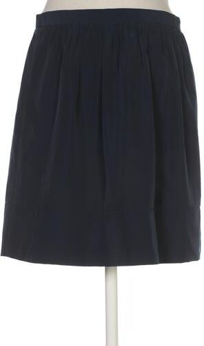 Damen Rock, marineblau, Gr. W29, Synthetik - Second Hand - Uniqlo - Modalova