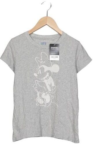 Damen T-Shirt, grau, Gr. Xxs, Baumwolle - Second Hand - Uniqlo - Modalova