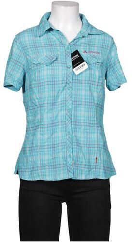 Damen Bluse, hellblau, Gr. EU 36, Synthetik - Second Hand - VAUDE - Modalova