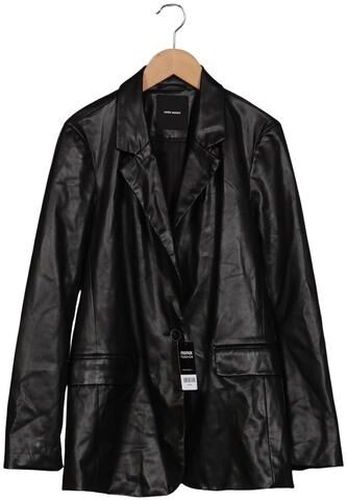 Damen Jacke, schwarz, Gr. M, Kunstleder, Synthetik - Second Hand - Vero moda - Modalova