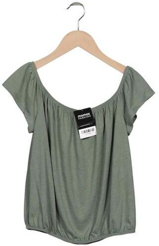 Damen T-Shirt, grün, Gr. M, Leinen, Synthetik - Second Hand - Vero moda - Modalova