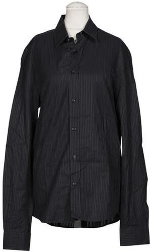 Damen Bluse, marineblau, Gr. EU 42, Baumwolle - Second Hand - VERSUS Versace - Modalova