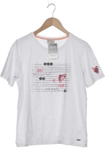 Appia DUE Damen T-Shirt, weiß, Gr. EU 42, Elasthan, Baumwolle - Second Hand - Via - Modalova