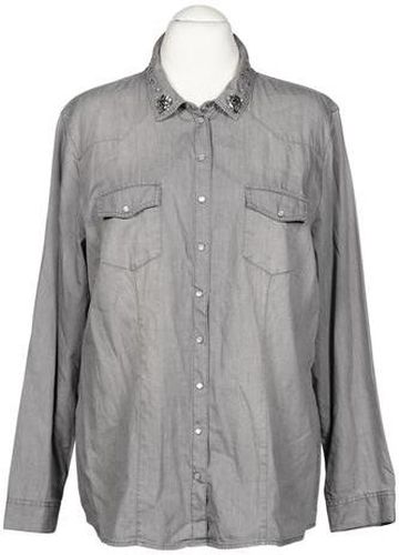 Appia DUE Damen Bluse, grau, Gr. EU 46, Baumwolle - Second Hand - Via - Modalova