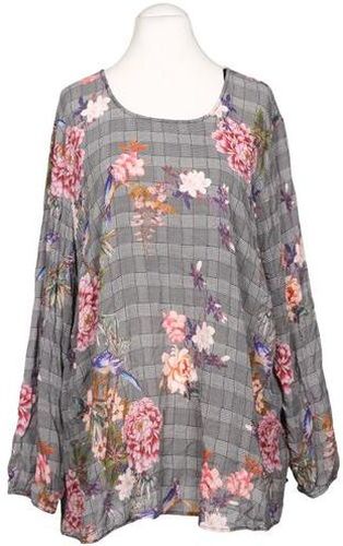 Appia DUE Damen Bluse, grau, Gr. EU 52, Viskose - Second Hand - Via - Modalova