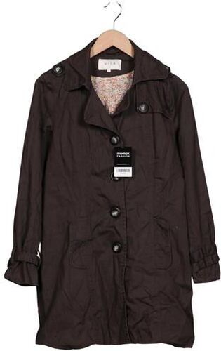 Damen Mantel, braun, Gr. M, Baumwolle, Synthetik - Second Hand - Vila - Modalova