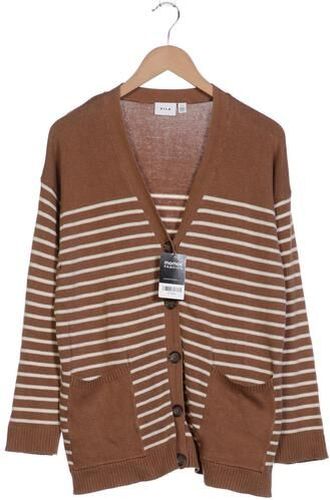 Damen Strickjacke, braun, Gr. S, Baumwolle, Synthetik - Second Hand - Vila - Modalova