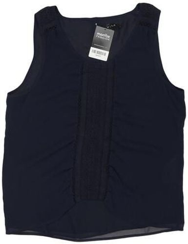 Damen Top, marineblau, Gr. M, Synthetik - Second Hand - Vila - Modalova