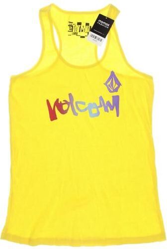 Damen Top, gelb, Gr. L - Second Hand - Volcom - Modalova