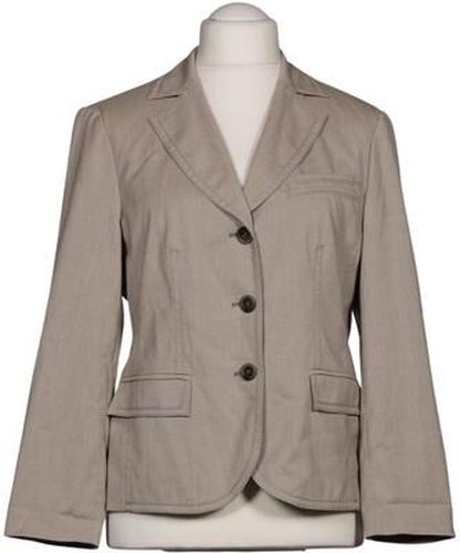 Damen Blazer, beige, Kurz-Gr. 20, Elasthan, Synthetik, Viskose - Second Hand - Walbusch - Modalova