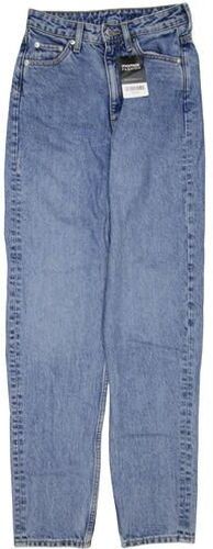 Damen Jeans, blau, Gr. W25 L32, Baumwolle - Second Hand - Weekday - Modalova