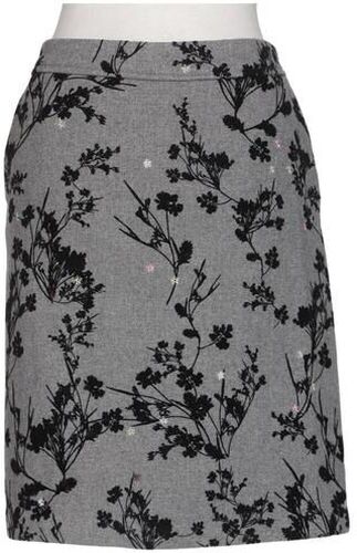 Damen Rock, grau, Gr. EU 36, Elasthan, Baumwolle, Synthetik, Wolle, Viskose - Second Hand - White stuff - Modalova