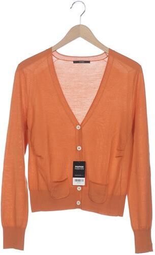 Damen Strickjacke, orange, Gr. EU 40, Merino - Second Hand - windsor. - Modalova