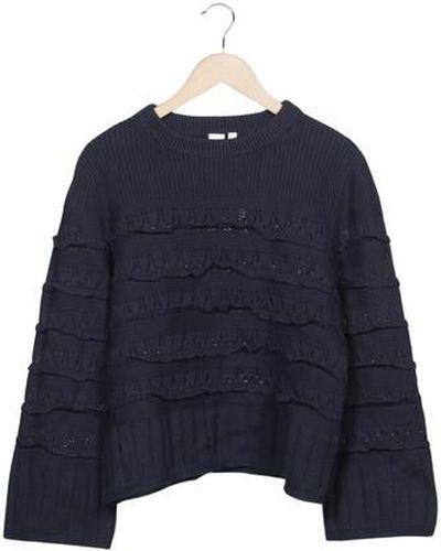 Damen Pullover, marineblau, Gr. XL, Baumwolle, Synthetik - Second Hand - YAS - Modalova