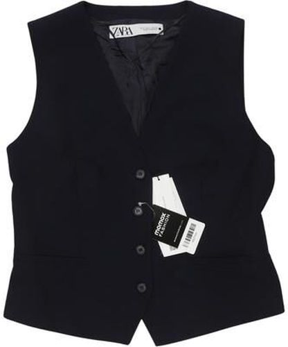 Damen Weste, marineblau, Gr. S, Elasthan, Synthetik, Viskose - Second Hand - Zara - Modalova