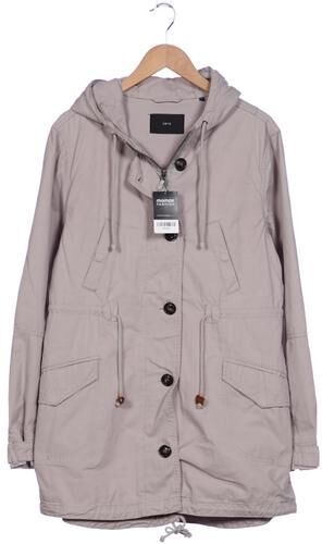 Damen Mantel, grau, Gr. EU 44, Baumwolle - Second Hand - Zero - Modalova