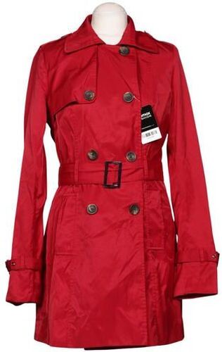 Damen Mantel, rot, Gr. EU 36, Baumwolle, Synthetik - Second Hand - Zero - Modalova