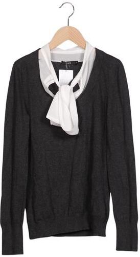 Damen Pullover, grau, Gr. EU 38, Baumwolle, Synthetik, Viskose - Second Hand - Zero - Modalova