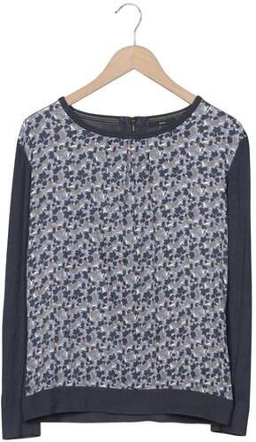 Damen Pullover, marineblau, Gr. EU 38, Elasthan, Baumwolle, Viskose - Second Hand - Zero - Modalova