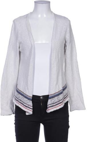 Damen Strickjacke, weiß, Gr. EU 34, Baumwolle - Second Hand - Zero - Modalova
