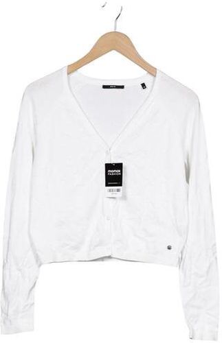 Damen Strickjacke, weiß, Gr. EU 42, Baumwolle, Viskose - Second Hand - Zero - Modalova
