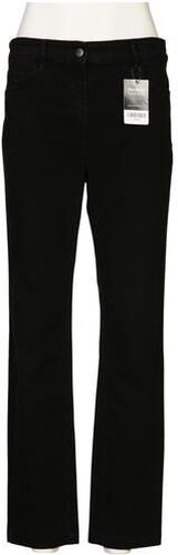 Damen Jeans, schwarz, Gr. EU 40, Elasthan, Baumwolle, Synthetik - Second Hand - Zerres - Modalova