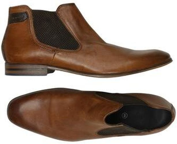 Herren Stiefel, braun, Gr. EU 44, Leder - Second Hand - Bugatti - Modalova