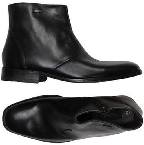 Herren Stiefel, schwarz, Gr. EU 40, Leder - Second Hand - Bugatti - Modalova