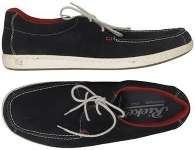 Herren Sneakers, marineblau, Gr. EU 43, Leder - Second Hand - Rieker - Modalova